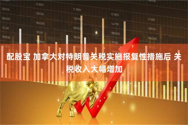 配股宝 加拿大对特朗普关税实施报复性措施后 关税收入大幅增加