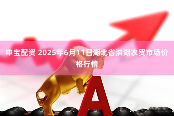 申宝配资 2025年6月11日湖北省洪湖农贸市场价格行情